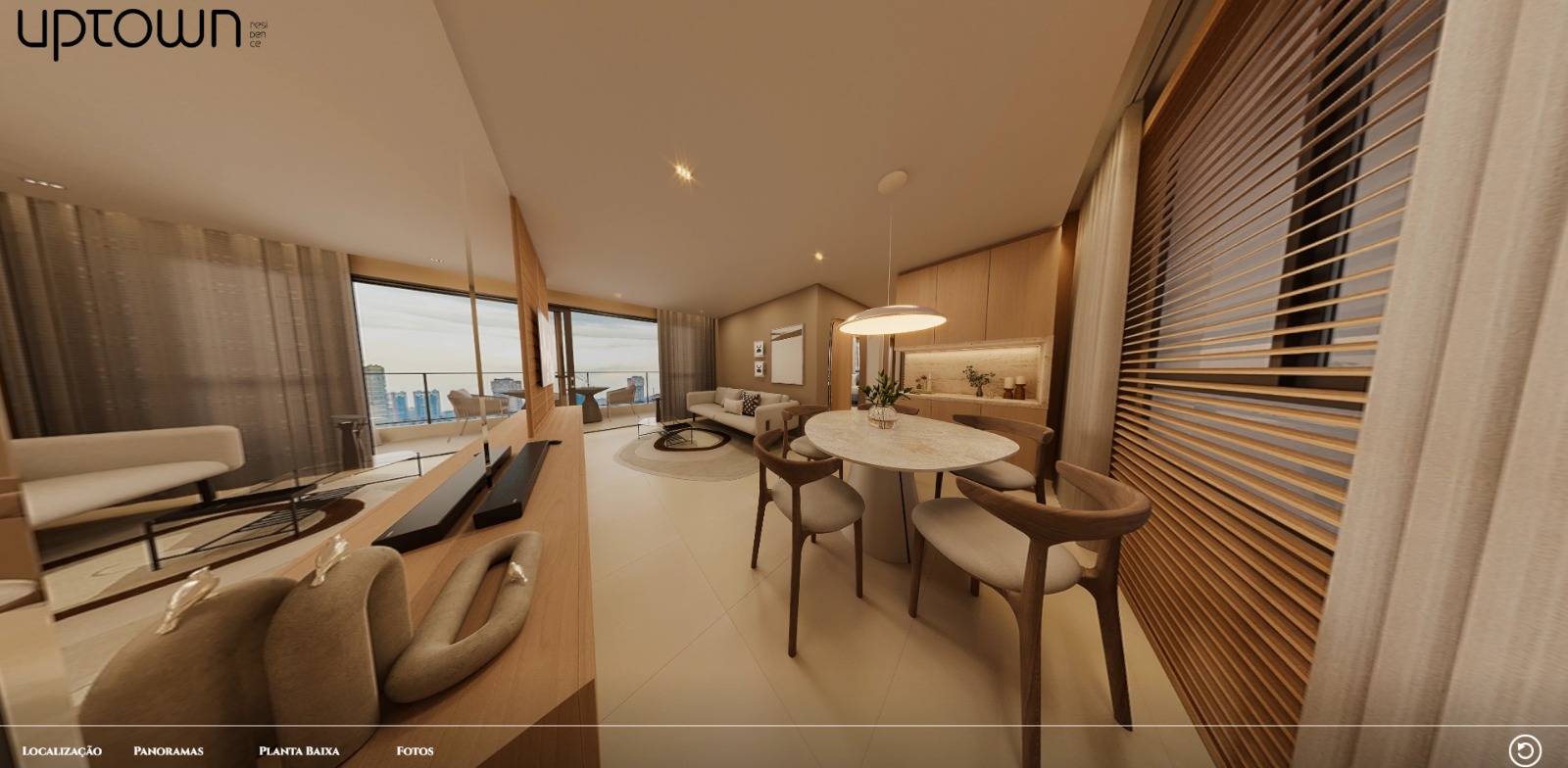 Tour Virtual 360 - Uptown Residence
